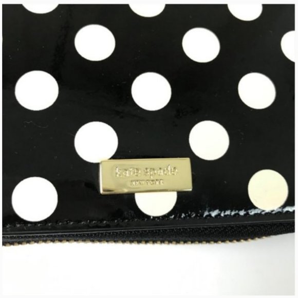 Kate Spade Black and White Polka Dot Planner - Picture 3 of 9